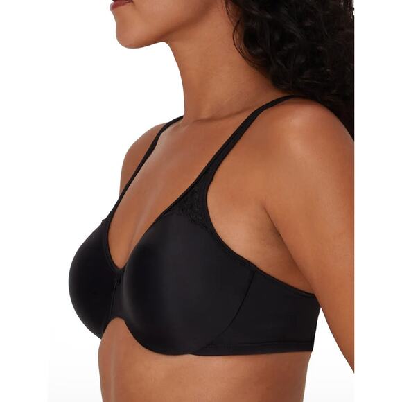 BALI Minimizer Bra Black NWT Passion For Comfort 40DDD - Picture 3 of 8